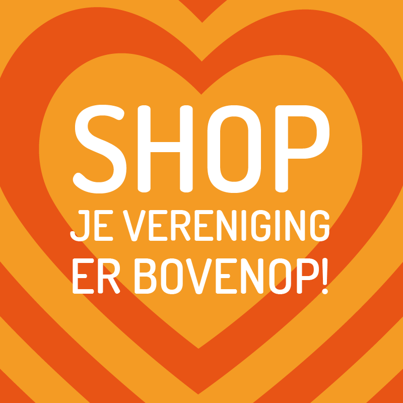 Shop je vereniging er bovenop!